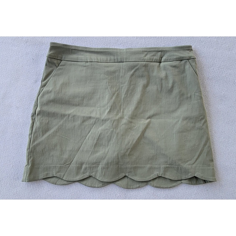 Fit Sight Skirt Women's Performance Scallop‎ Color Green Size PXL